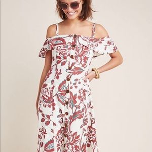 Anthropologie | Oahu Off the Shoulder Midi Dress